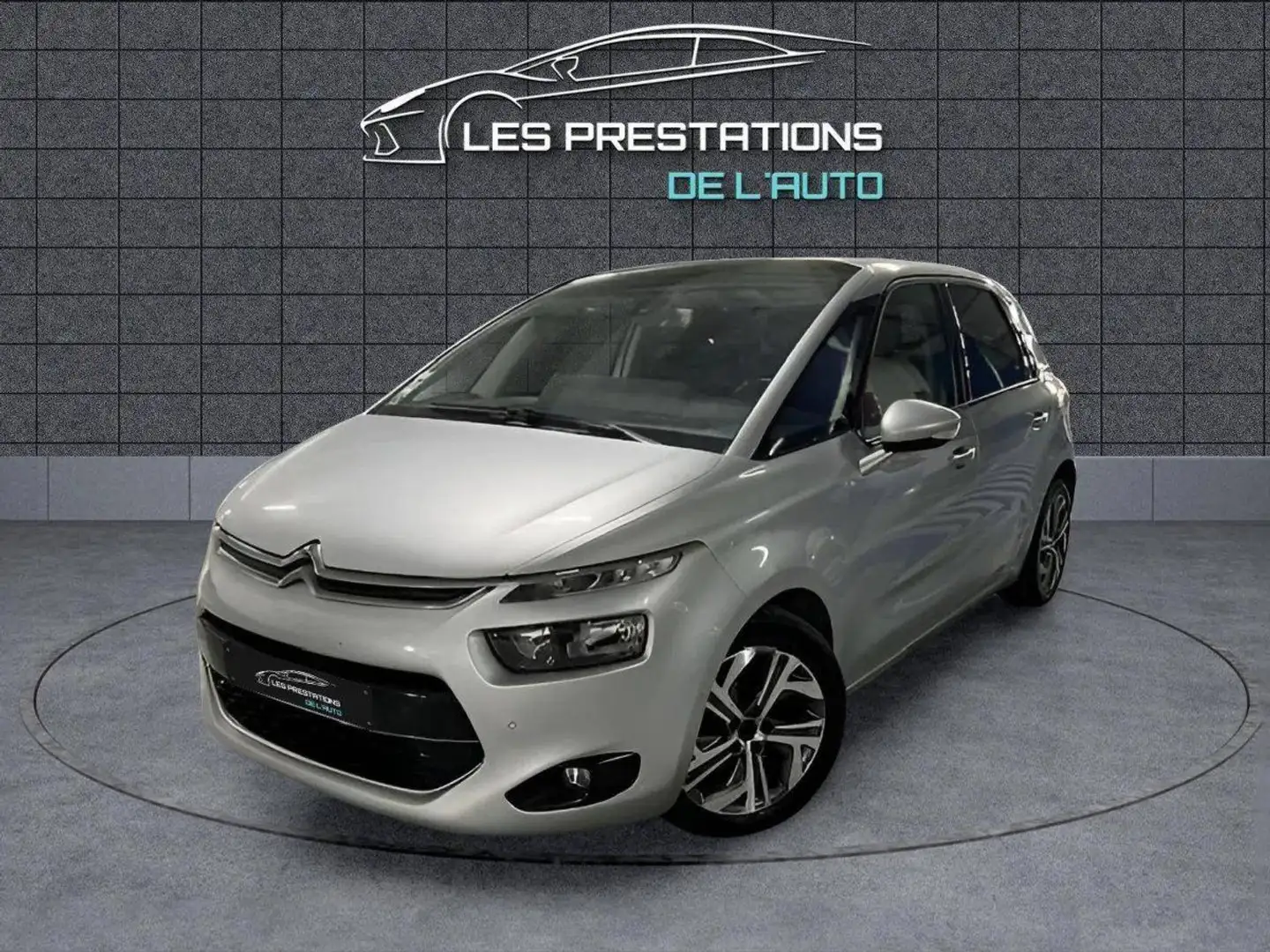 Citroen C4 Citroën Picasso II BlueHDi 150ch Intensive S&S Gris - 1