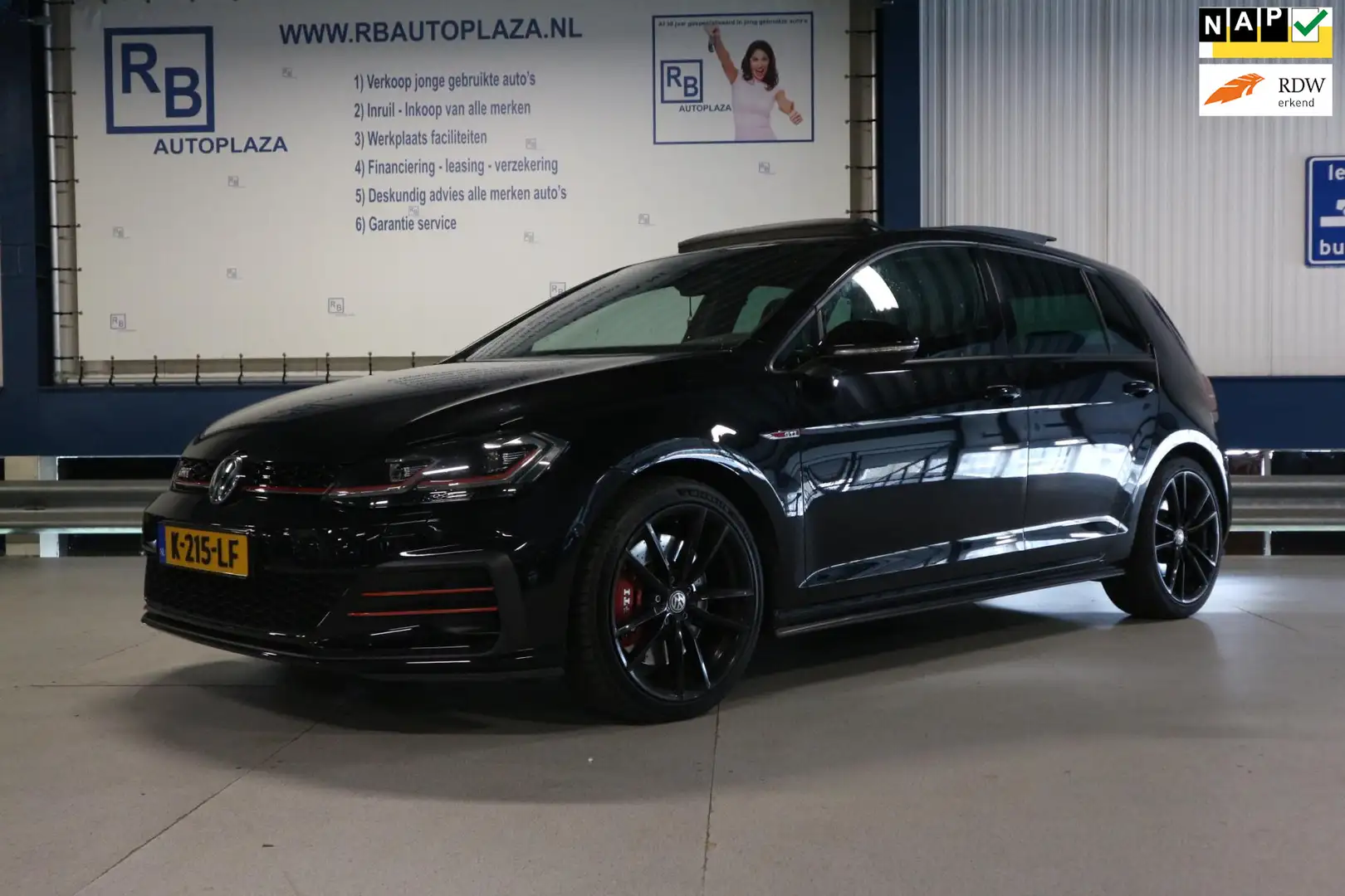 Volkswagen Golf GTI 2.0 TSI Performance / S-DAK / BLACK EDITION ! ! ! Zwart - 1