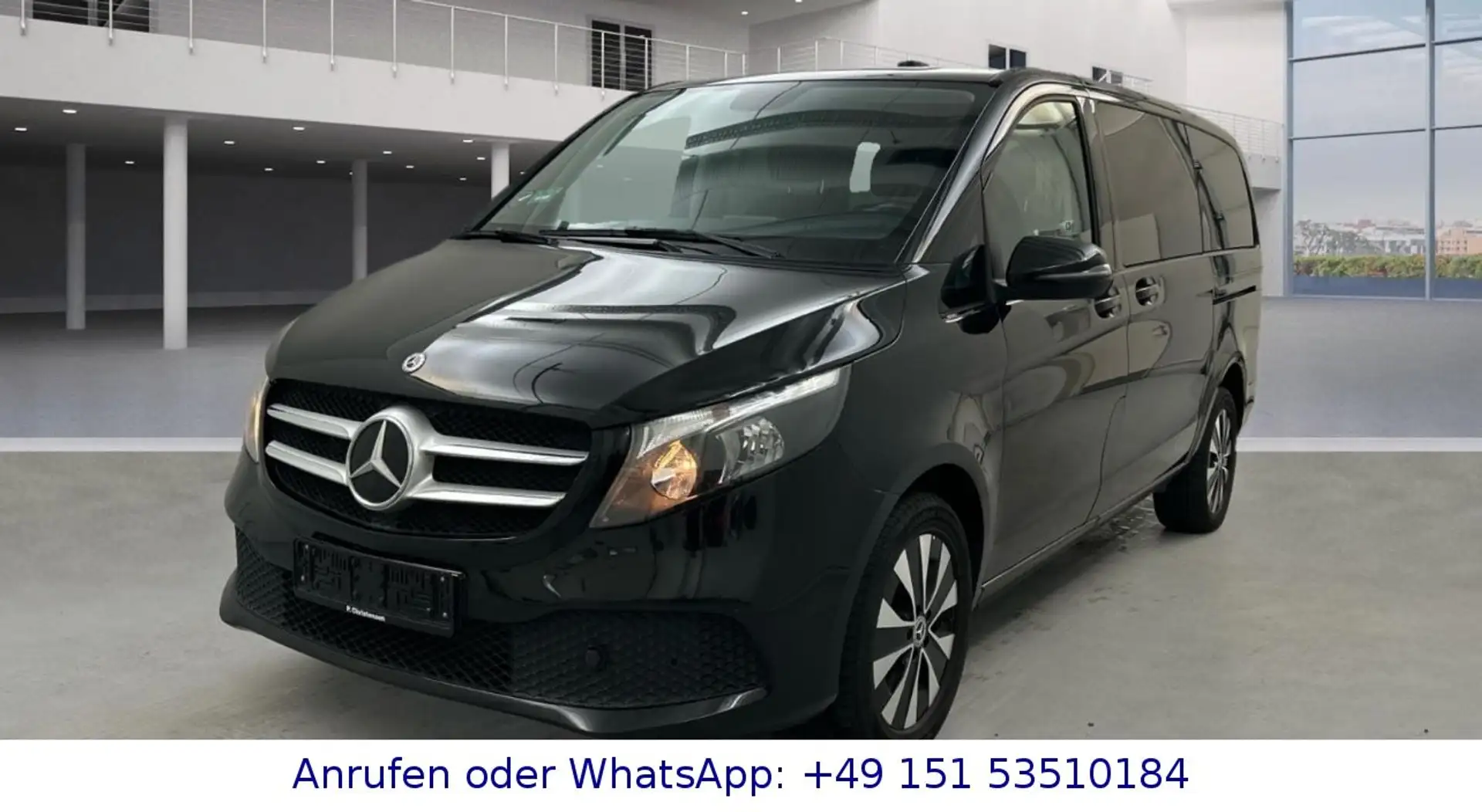 Mercedes-Benz V 250 Lang / 8-Fach/Tüv Neu/1. Hand Schwarz - 1