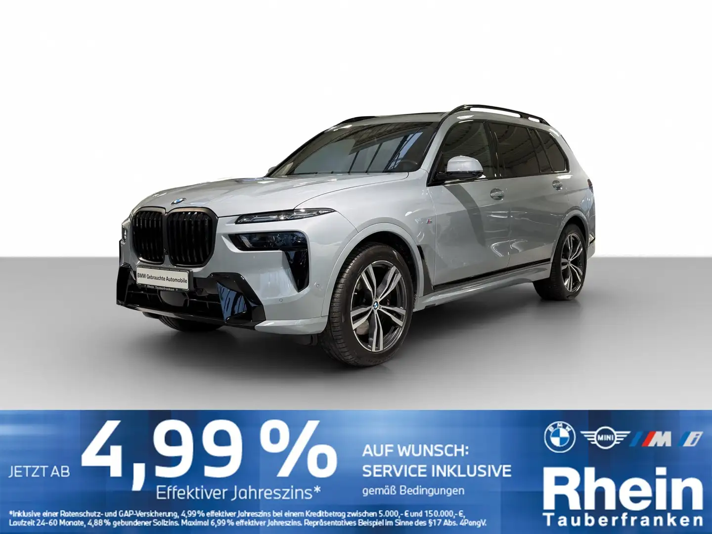 BMW X7 xDrive40d M Sportpaket Standheiz*Pano*Harman Grau - 1