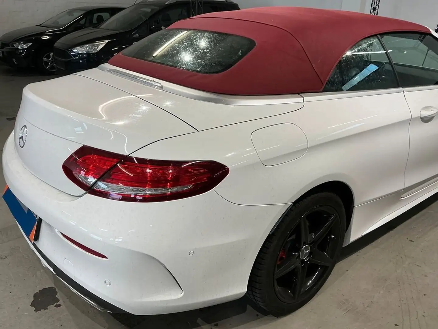 Mercedes-Benz C 250 C250 Cabrio AMG 360°CAM AIRSCRFT NAVI LED Blanc - 2
