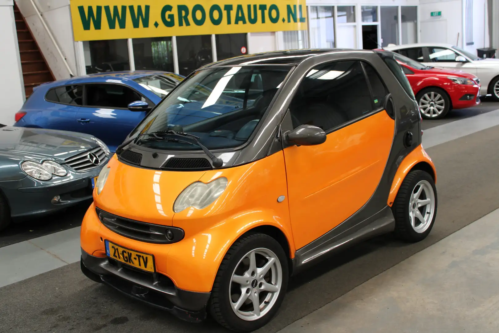 smart city-coupé/city-cabrio smart & pure NAP, Panorama dak narančasta - 1