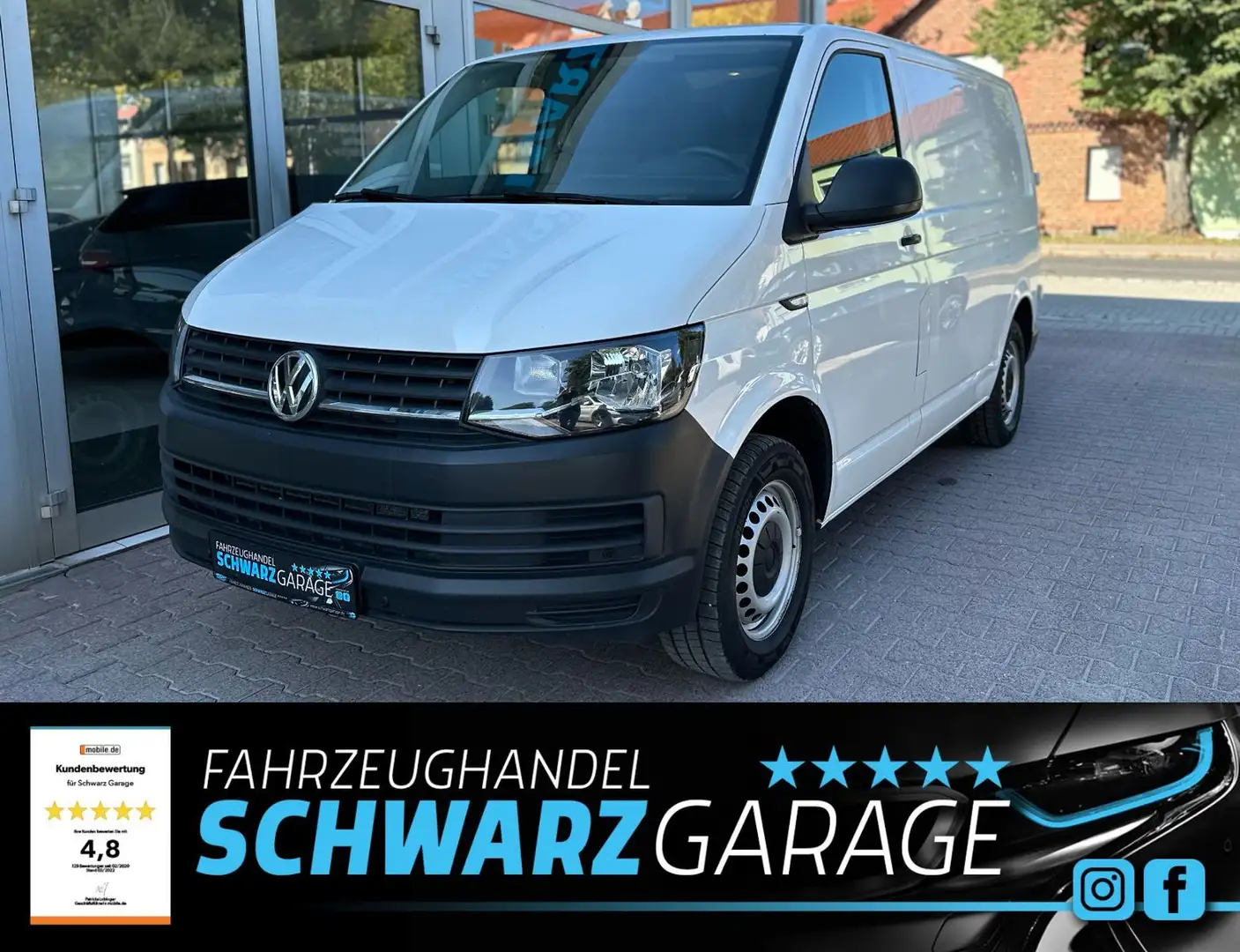 Volkswagen T6 Kasten-*PDC*KLIMA*AUTOMATIK*HU 26 Білий - 1
