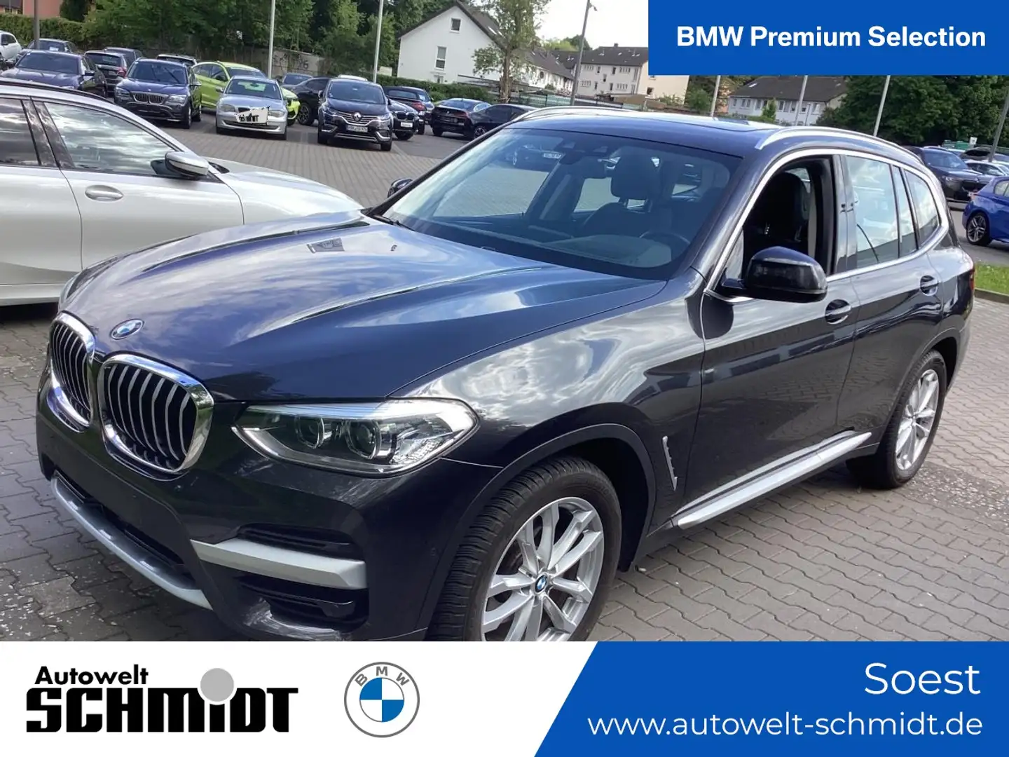 BMW X3 xDrive20d xLine + 2Jahre-BPS.-GARANTIE Gris - 1