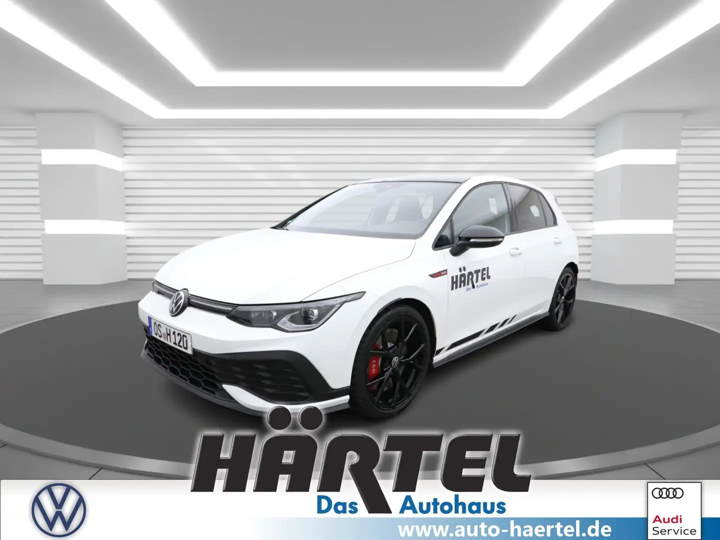 Volkswagen Golf GTI GOLF 8 GTI CLUBSPORT BLACK STYLE 2.0 TSI DSG Navi Weiß - 1