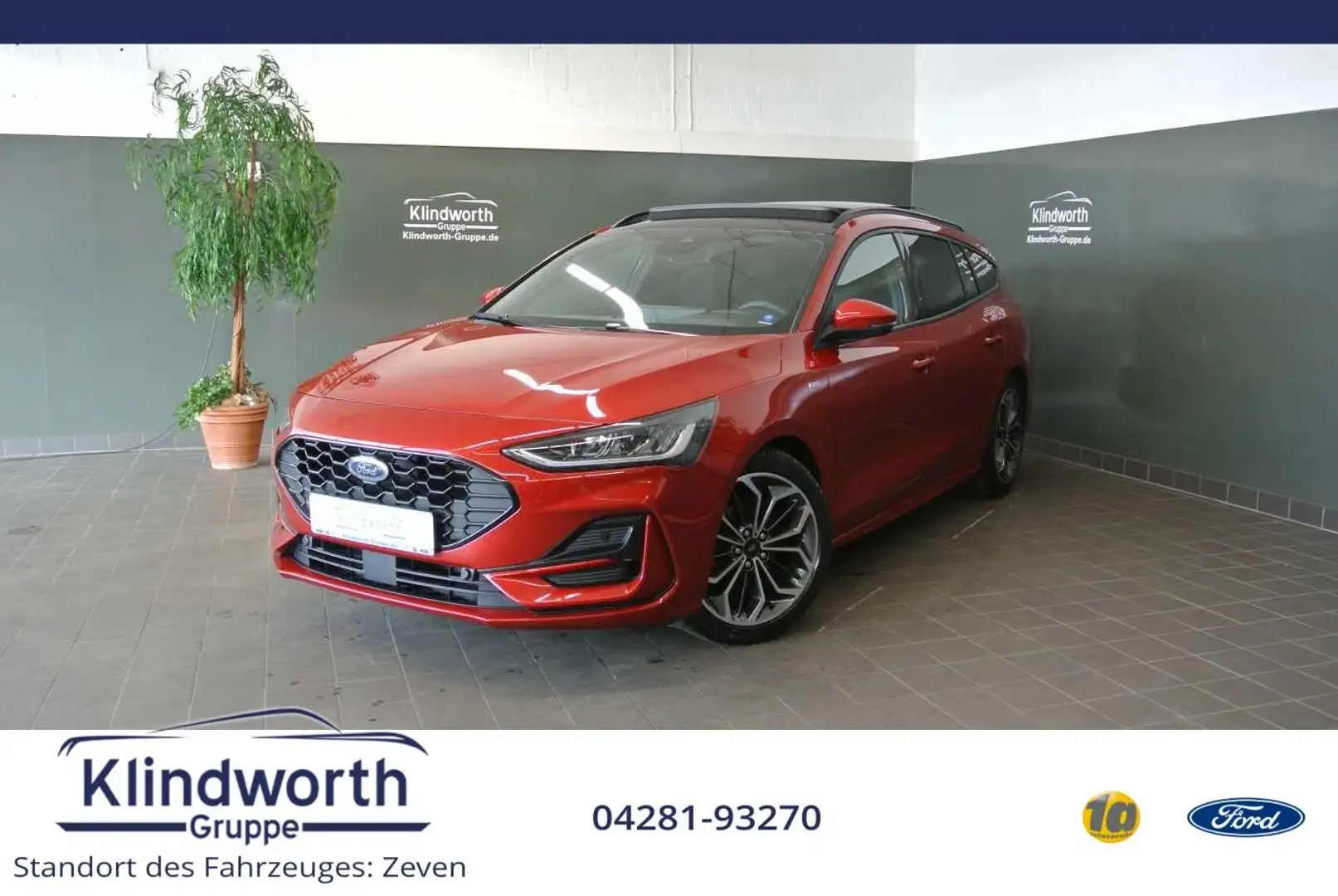 Ford Focus Turnier 1.5 E.Blue Aut. ST-Line X Pano,B&O Rouge - 1