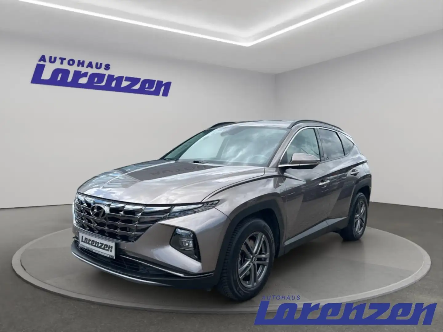 Hyundai TUCSON Select Mild-Hybrid Navi Digitales Cockpit LED Appl Silber - 1