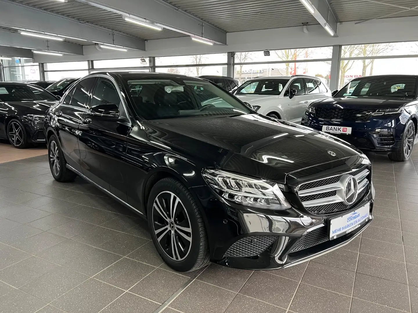 Mercedes-Benz C 160 Lim. 2x Avantgarde LED+Park Paket+Klima2Z Negro - 2