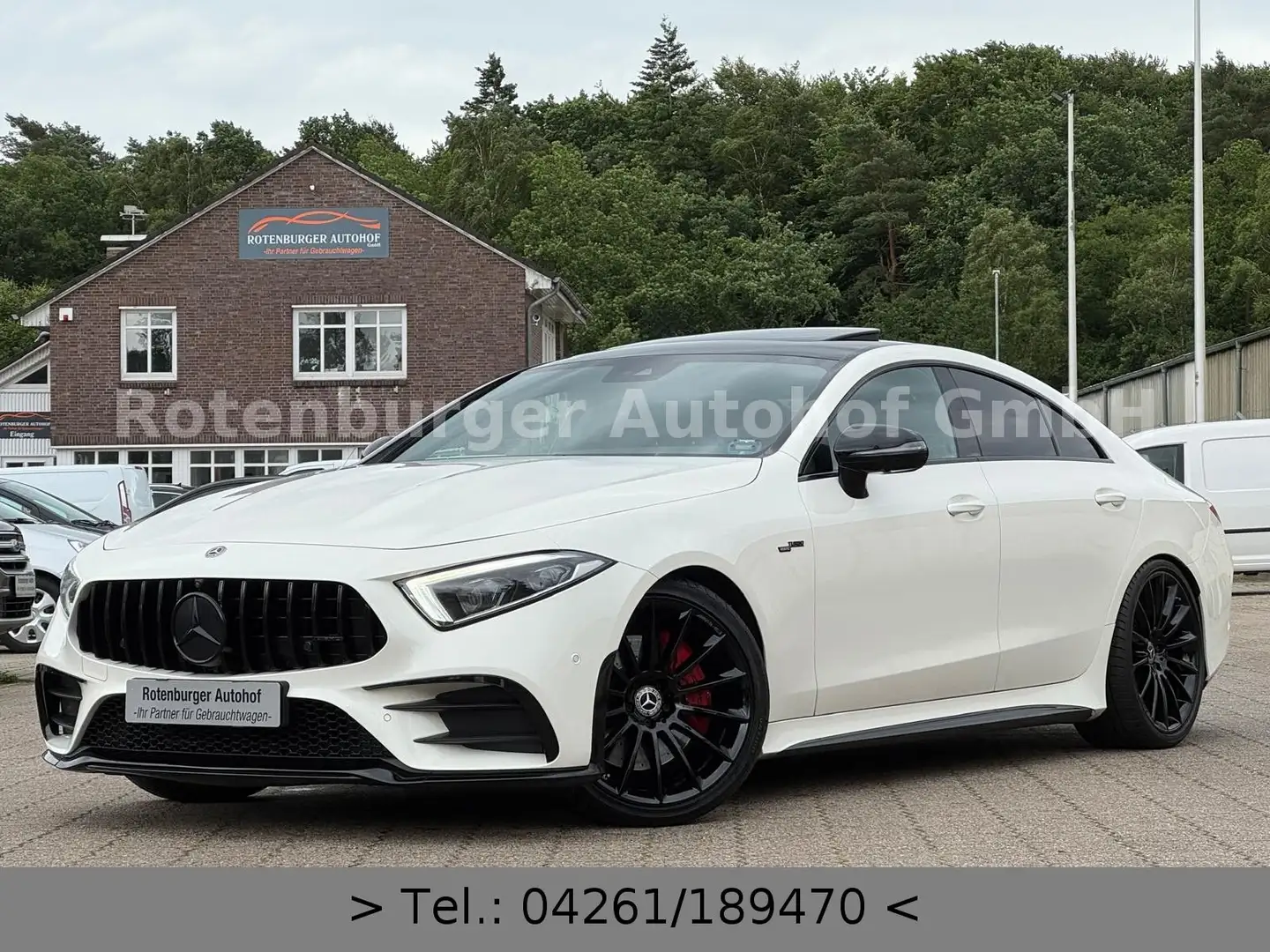 Mercedes-Benz CLS 450 *AMG*4MATIC*53AMG-UMBAU*S-DACH*WIDESCREEN Wit - 1