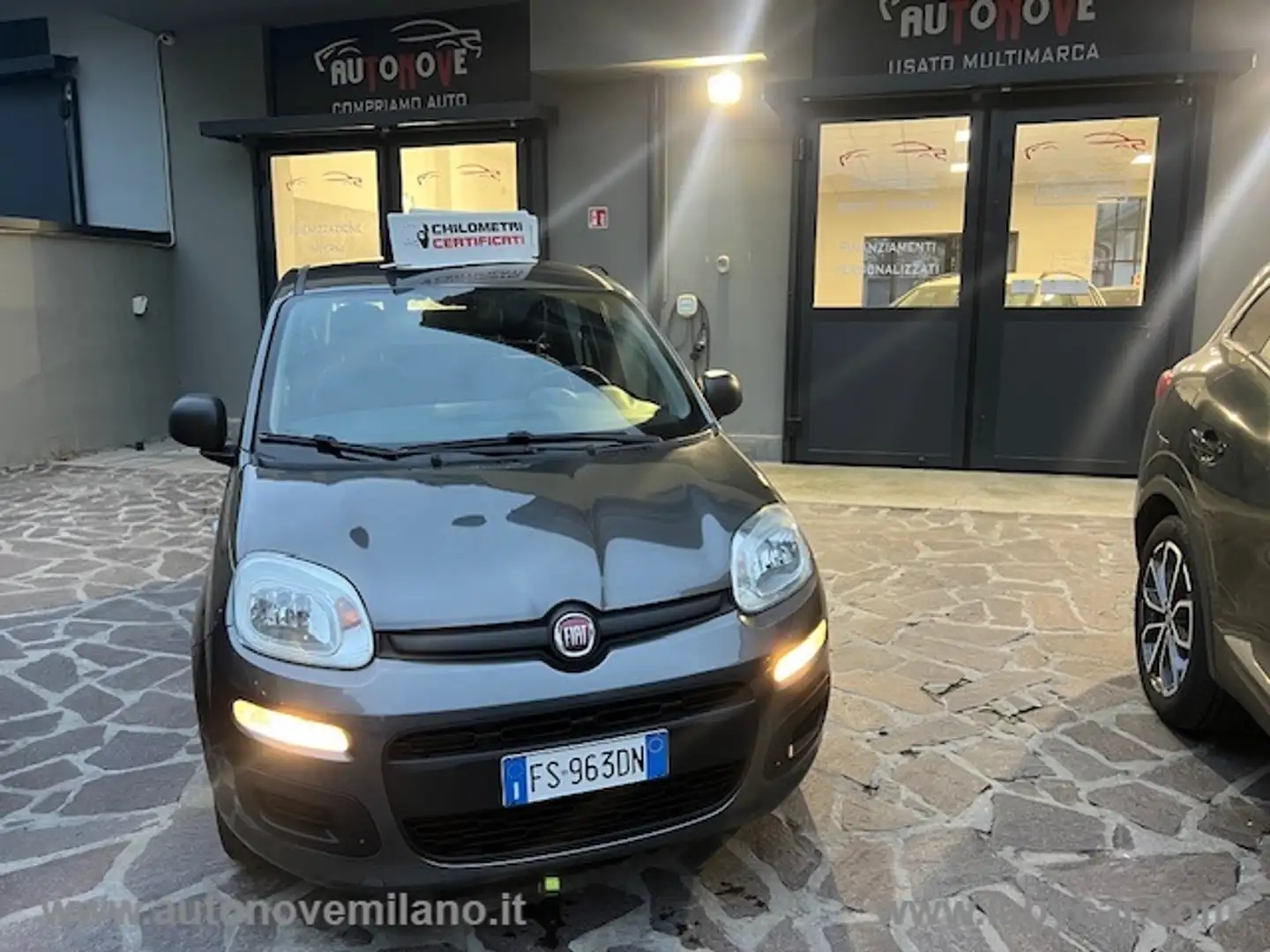 Fiat Panda 1.2 Easy PREZZO REALE WWW.AUTONOVEMILANO.IT Grigio - 1
