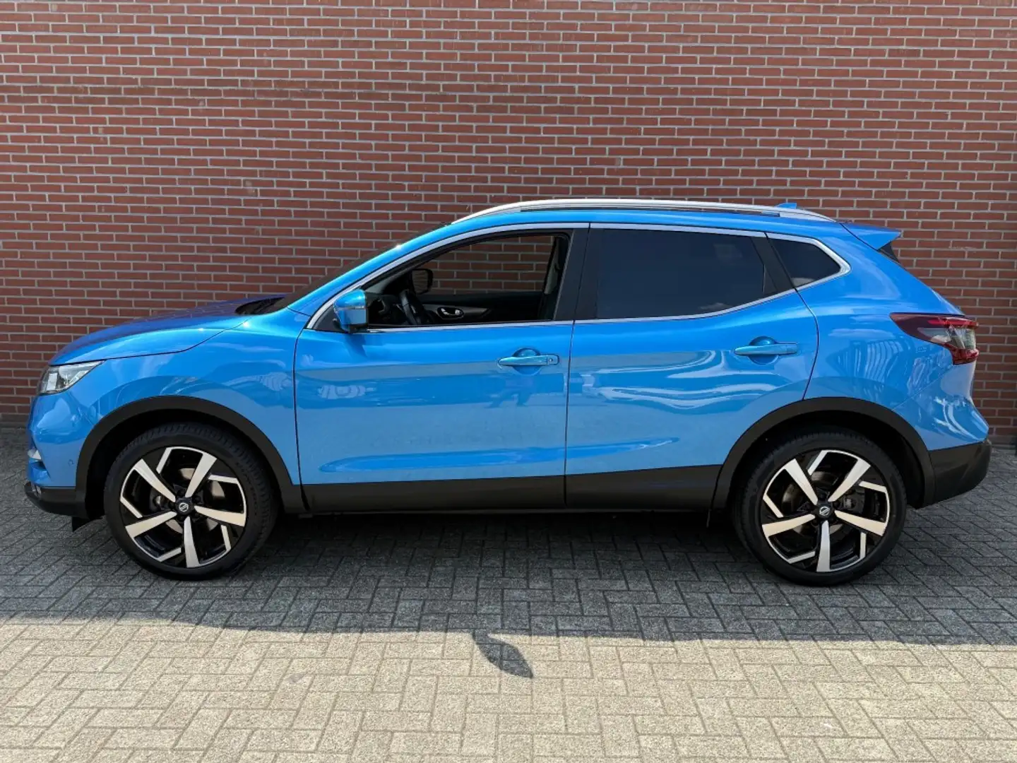 Nissan Qashqai 1.3 DIG-T TEKNA NAVI CLIMA PANO ADAP-CRUISE STOELV Blau - 2