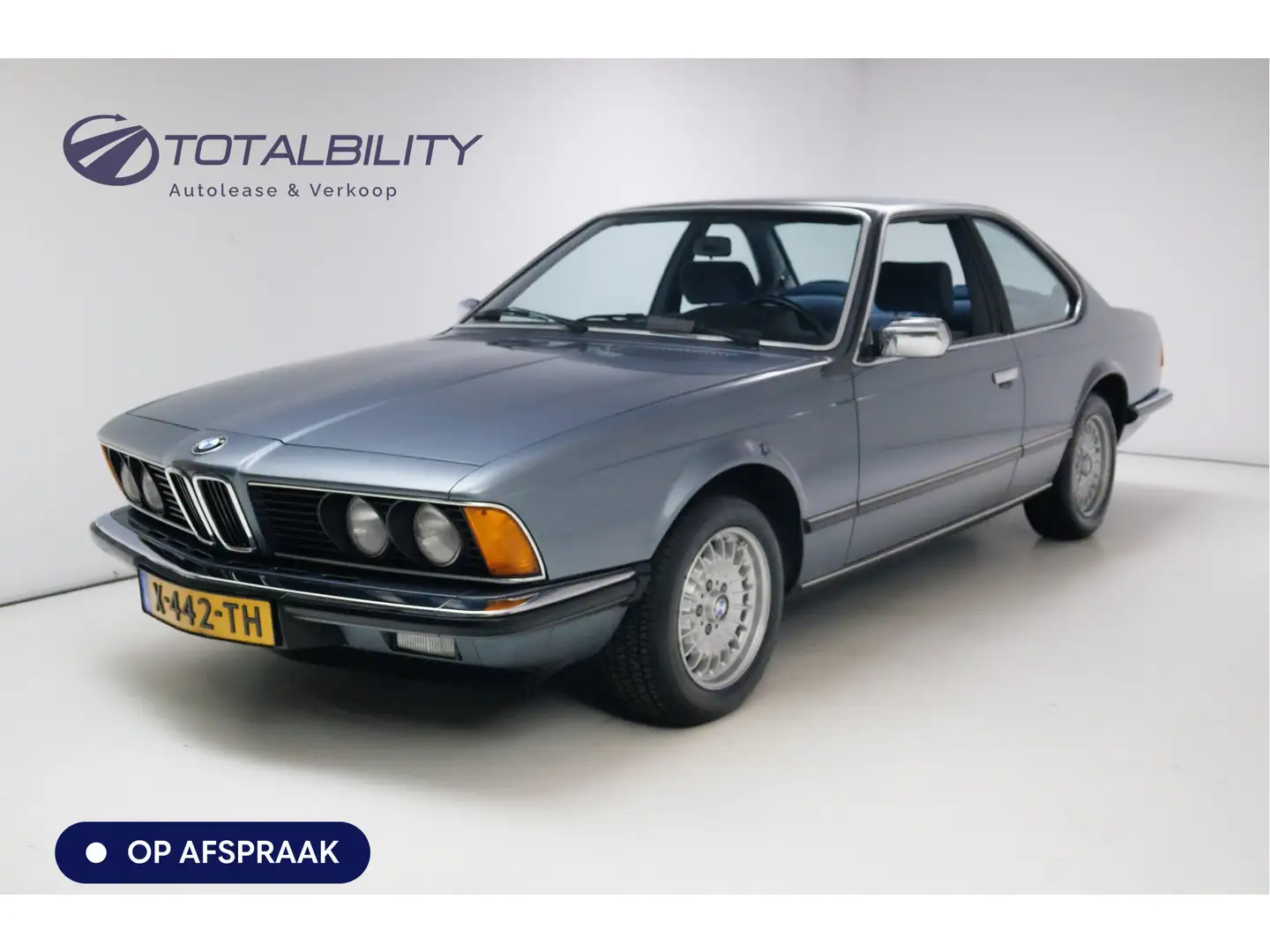 BMW 635 6-serie CSi - 218 PK | 92.196 km !!! | TRX velgen, Gris - 1