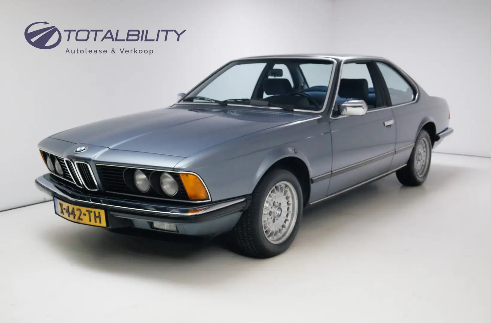 BMW 635 6-serie CSi - 218 PK | 92.196 km !!! | TRX velgen, Šedá - 1