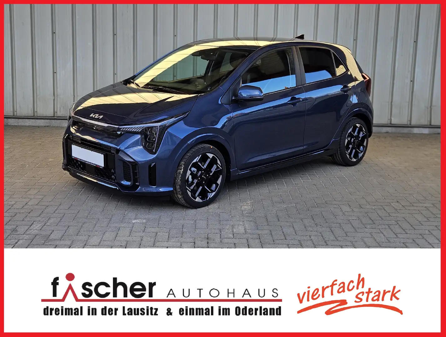 Kia Picanto 1.0 GDI AMT GT-LINE Bleu - 1