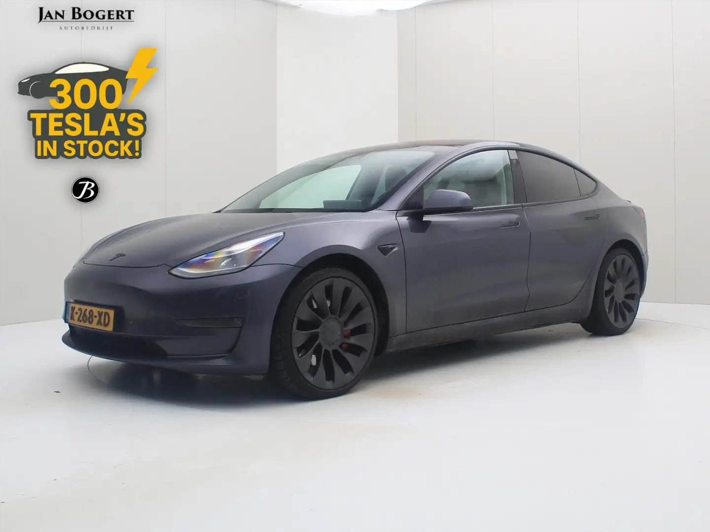 Tesla Model 3 Performance AWD 486pk 75 kWh FACELIFT [ AUTOPILOT+ Grijs - 1
