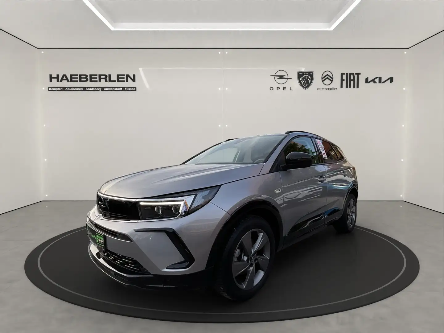 Opel Grandland 1.5 D GS Line LED+Navi+SHZ+2xKlima+360 Grigio - 2