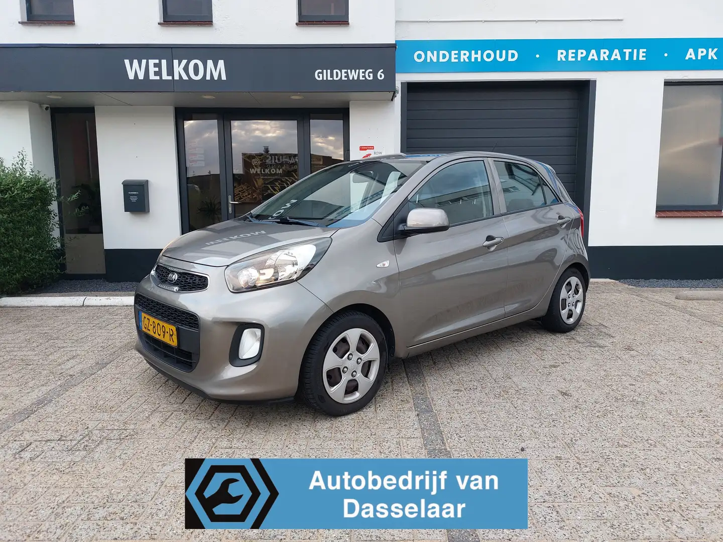 Kia Picanto 1.0 CVVT ComfortLine, Airco, nieuwe APK Brąz - 1