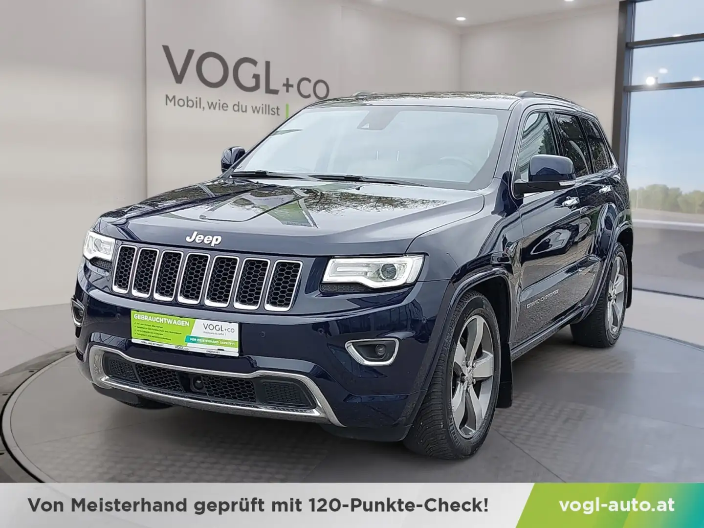 Jeep Grand Cherokee 3,0 V6 Overland Blau - 1