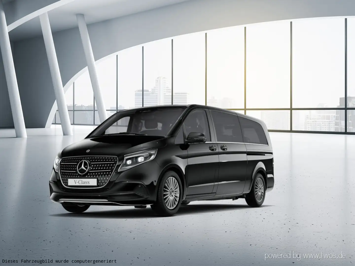Mercedes-Benz V 300 V 300 d 4MATIC AVANTGARDE Extralang  Navi/Autom. Noir - 2