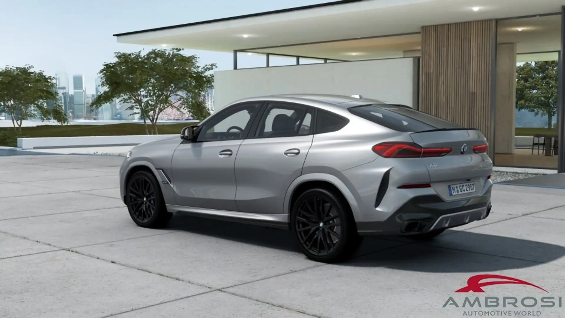 BMW X6 M60i xDrive Grigio - 2
