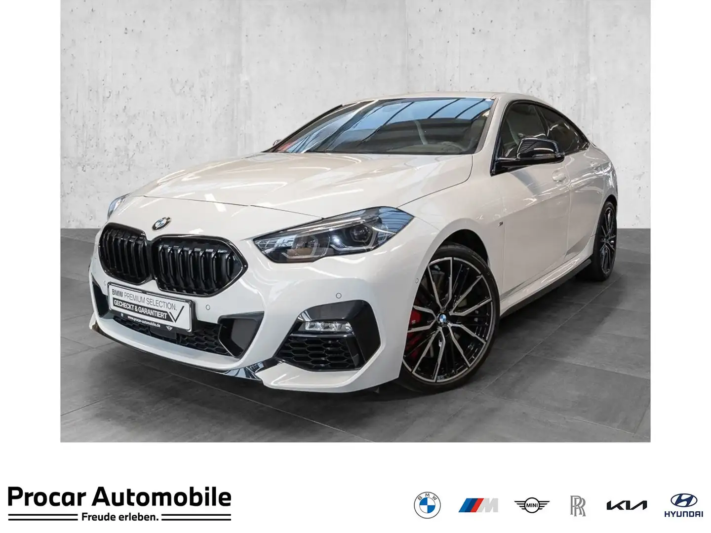 BMW 220 i xDrive Gran Coupé Sportpaket HK HiFi DAB Weiß - 1