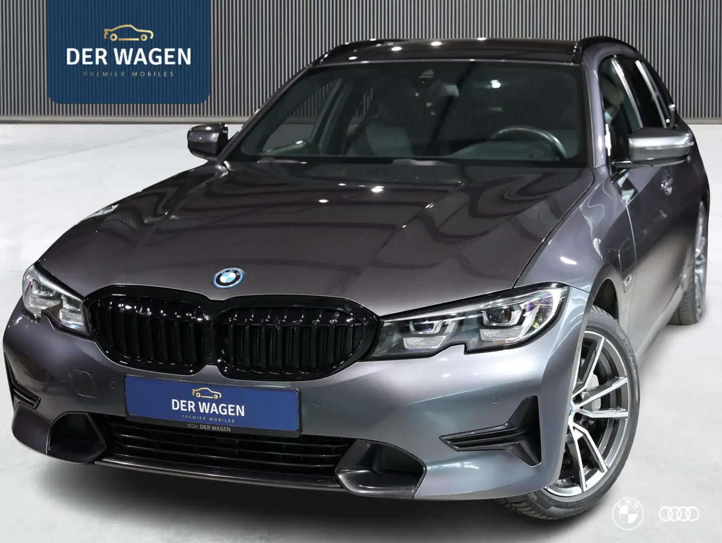 BMW 330 330E xDrive SPORTLINE / AMBIENTE / TREKHAAK / HIFI Szary - 1