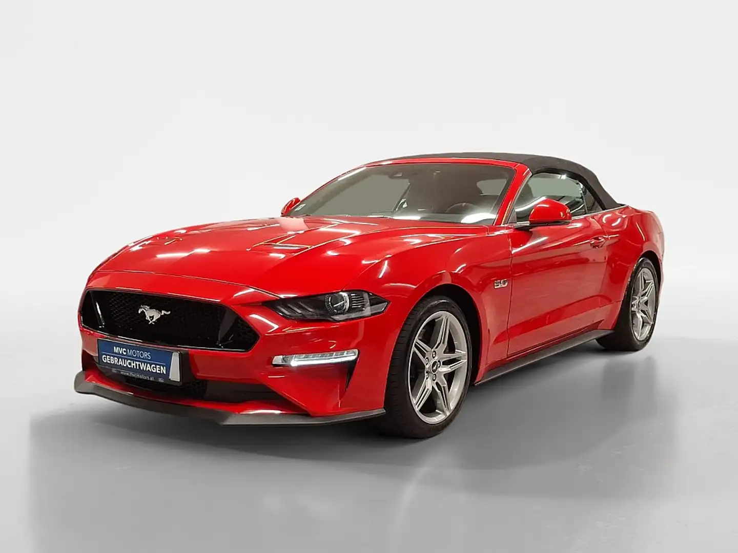 Ford Mustang 5,0 Ti-VCT V8 GT Cabrio Rojo - 1