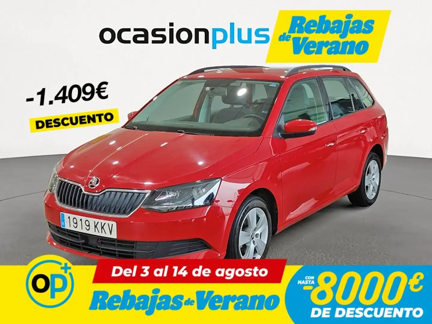 Skoda Fabia Combi 1.0 TSI Ambition 70kW Rojo - 1
