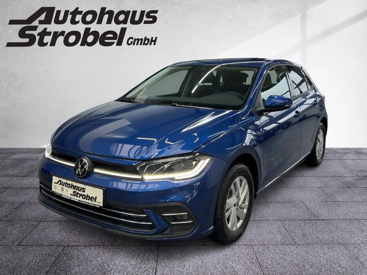 Volkswagen Polo Style 1.0 TSI*WR*IQ.LIGHT*NAVI*IQ.DRIVE Blau - 2
