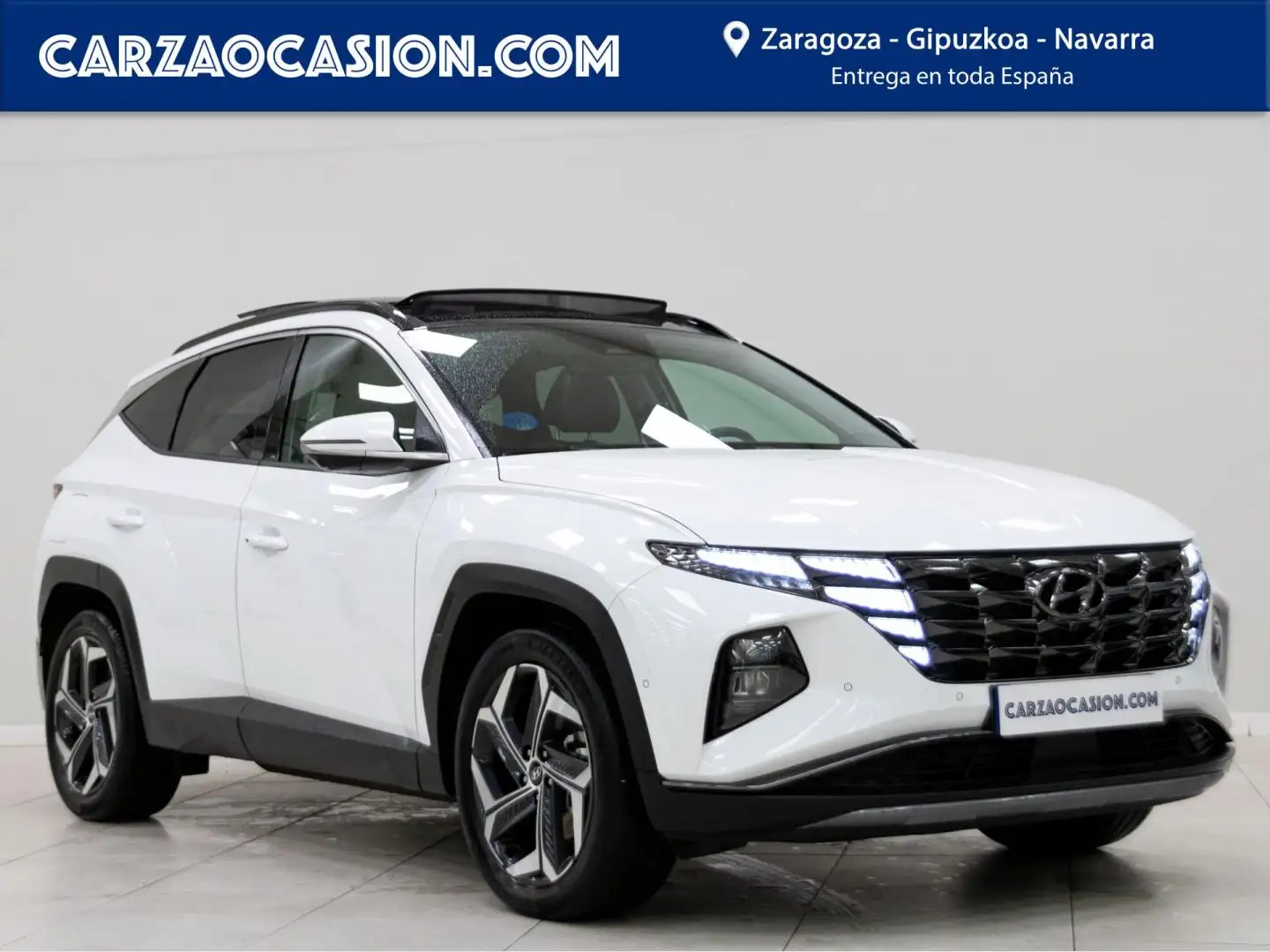 Hyundai TUCSON 1.6 TGDI PHEV 195kW Tecno Sky Auto 4x4 Blanco - 1