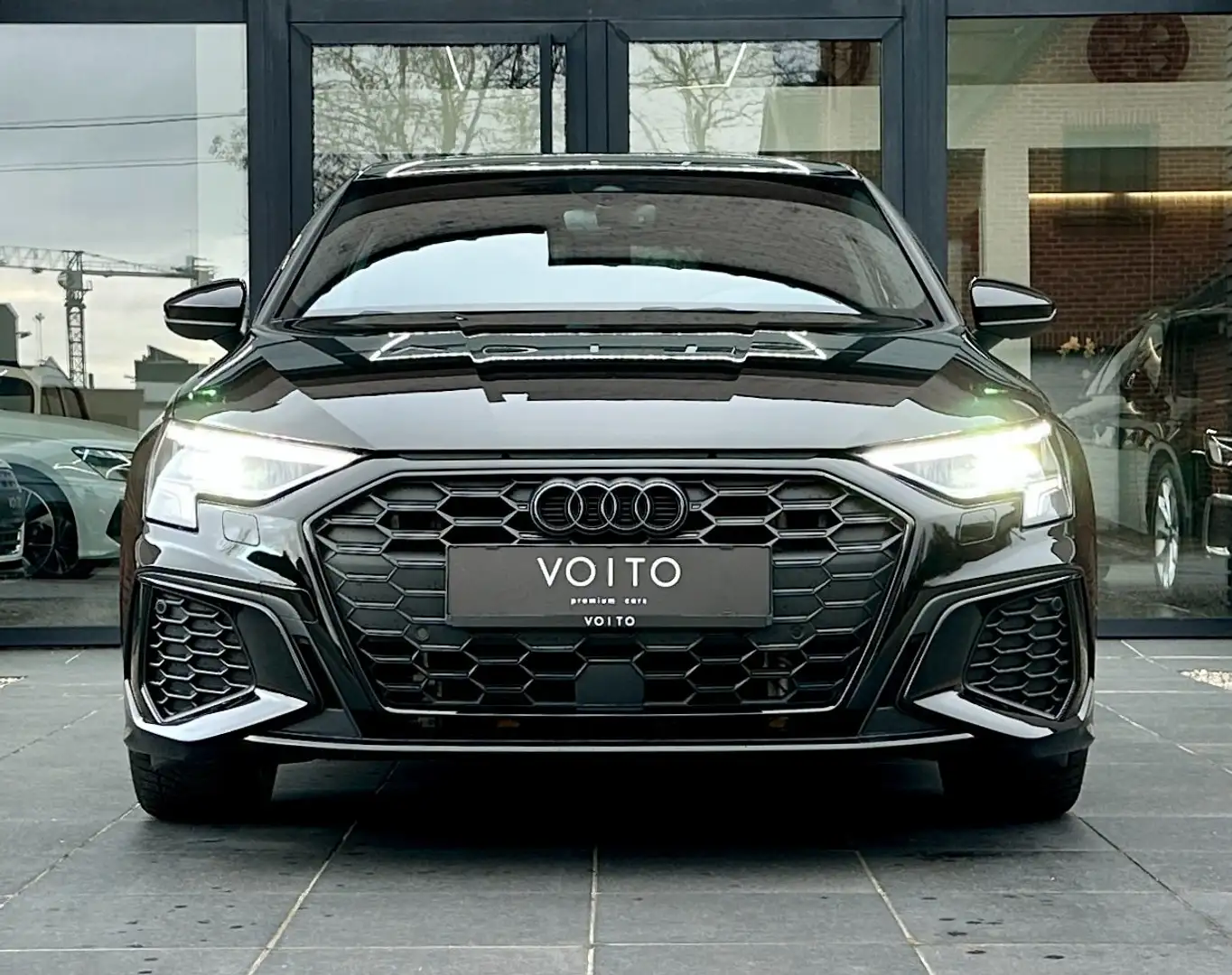 Audi A3 45TFSIe Sportback S-LINE/CAMERA/CARPLAY/ACC/KEY/18 Black - 2