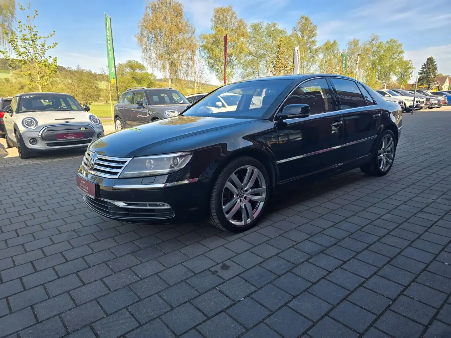 Volkswagen Phaeton V6 3.0TDI 4Motion/STHZ/MASSAGE/CAM/AHK/ Schwarz - 1