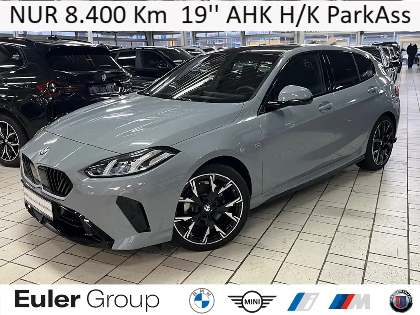BMW 120 i M-Sport Sommer19'' AHK H/K ParkAss Ad-M-Fw. DA+ Gris - 1