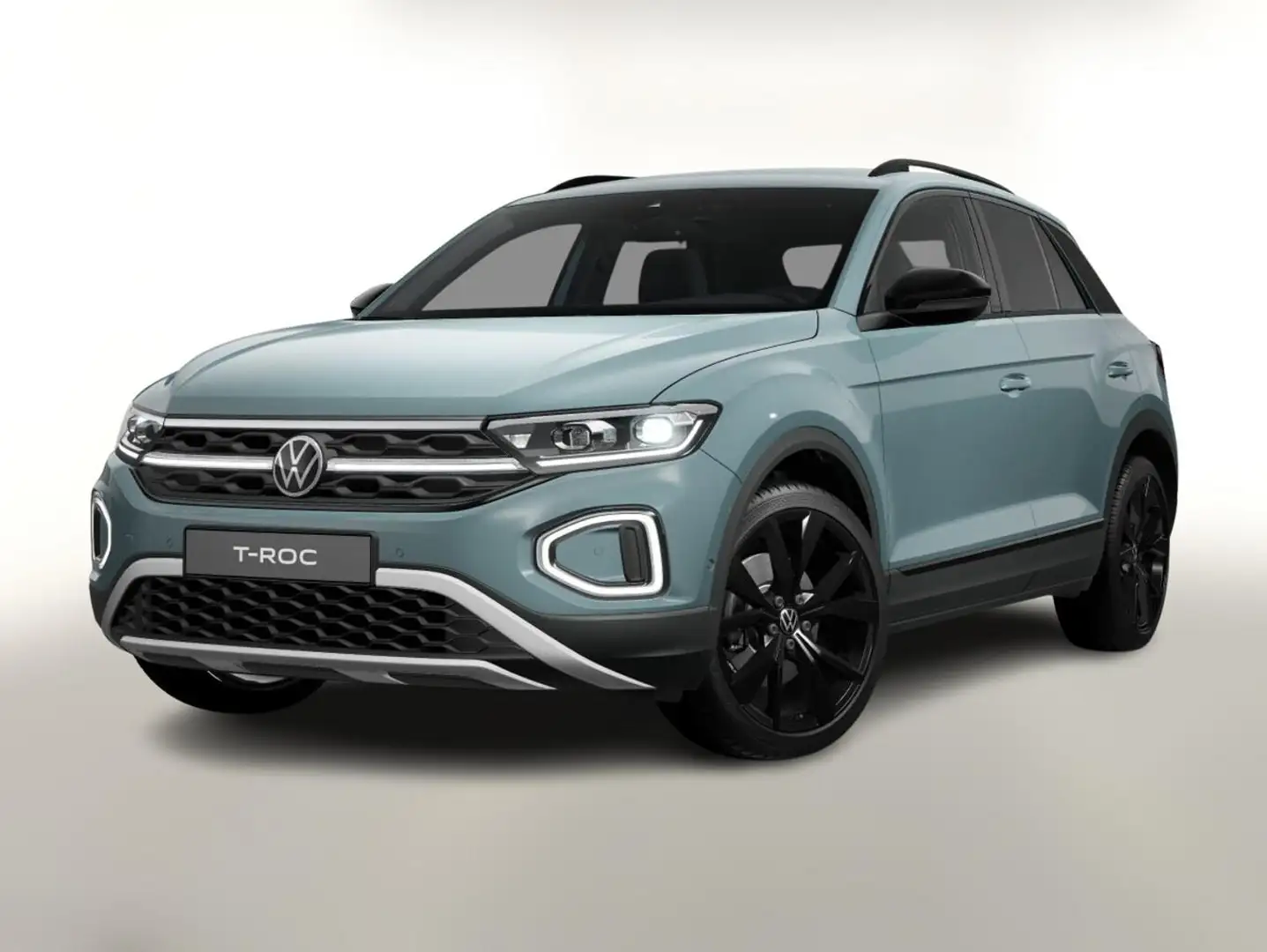Volkswagen T-Roc Style 1.5 TSI DSG BlackP Matrix Nav IQ 19Z 110 ... Blau - 1