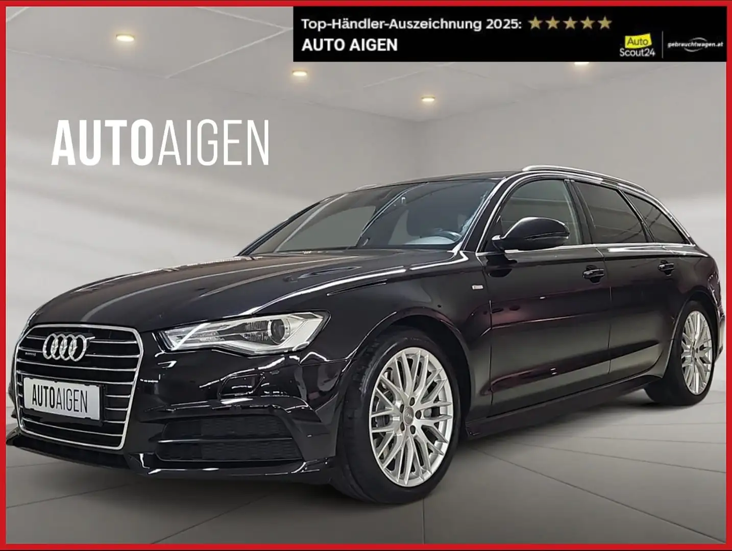 Audi A6 3.0 TDI quattro * 3x S-LINE * STANDHZ *  XENON * Schwarz - 1