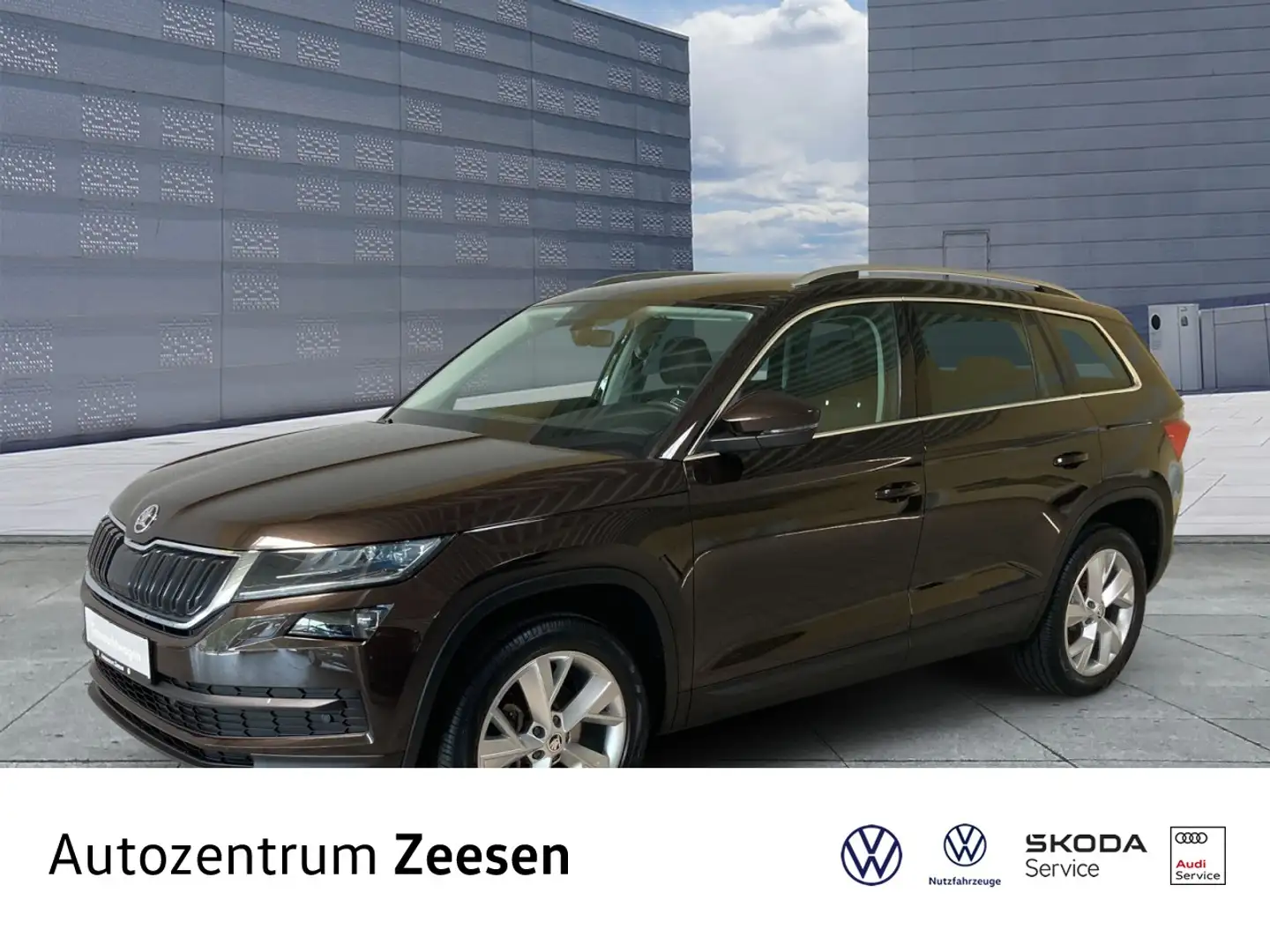 Skoda Kodiaq 1.4 TSI Style 4x4+USB+MFA+NSW+EPH+LWS+SHZ Klima Brun - 1