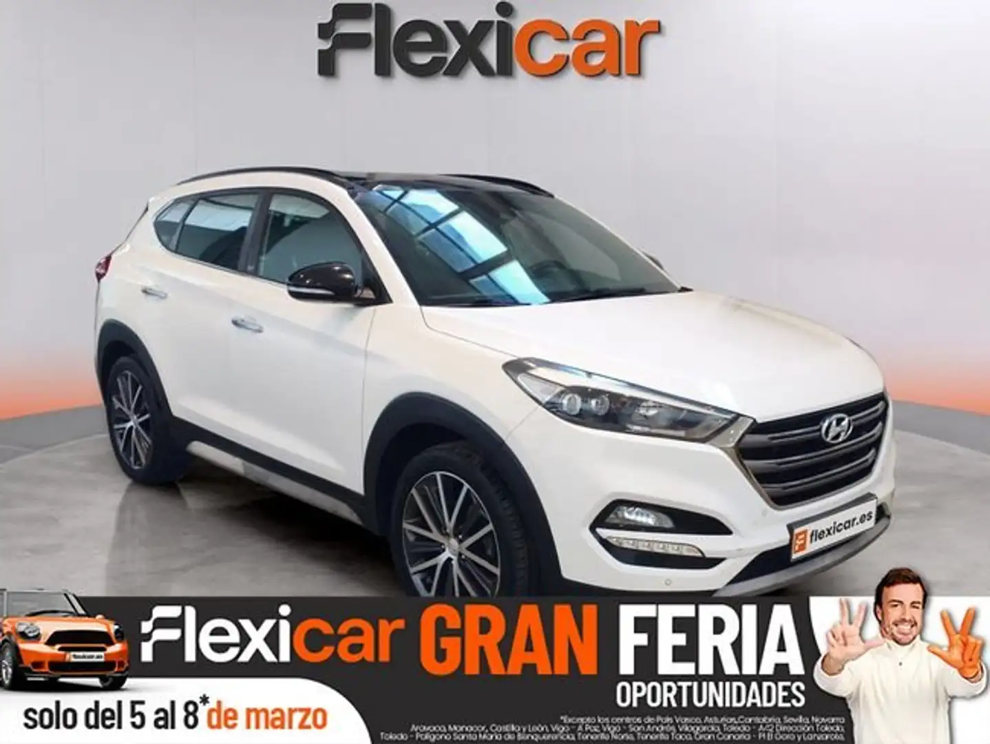 Hyundai TUCSON 1.6 TGDi BlueDrive Go! Sky DCT 4x2 Weiß - 1