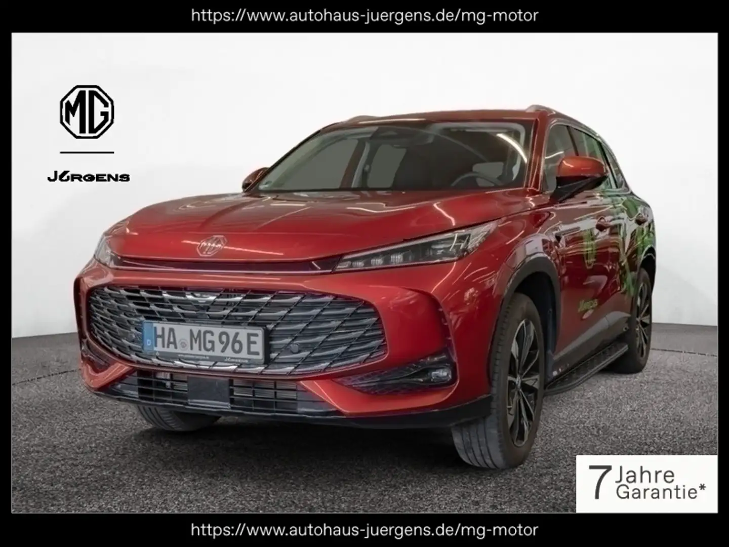 MG HS Hybrid 200 kW Comfort Cam+LED+Keyl+Navi+Totw Rojo - 1