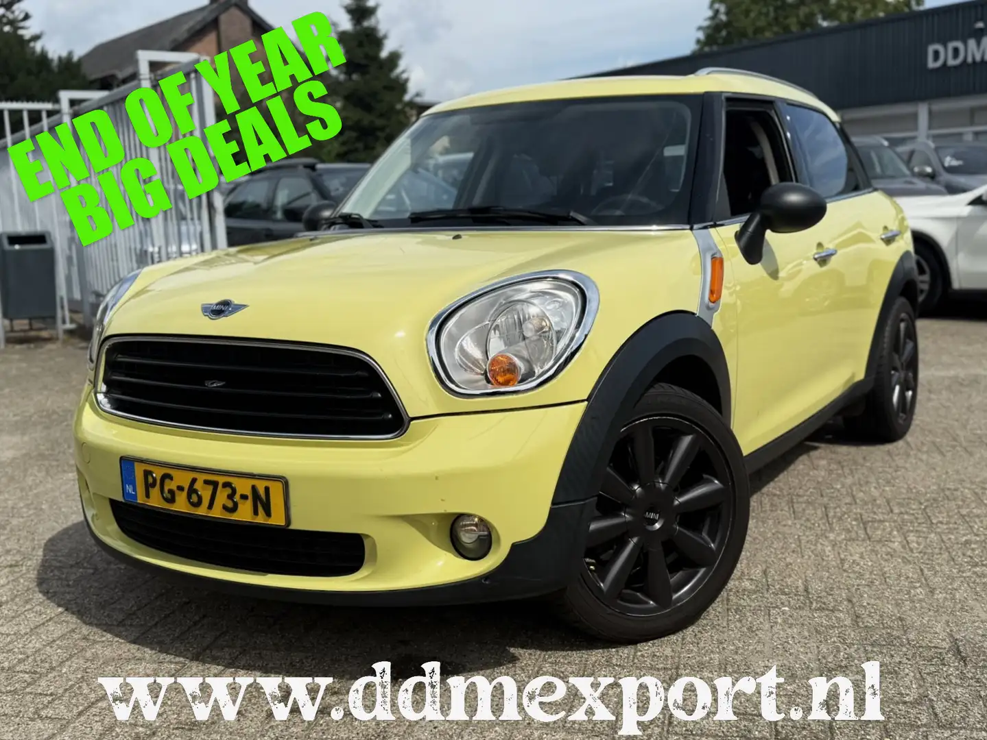 MINI One D Countryman 1.6D BUSINESS LINE LEER/AIRCO/CRUISE/PDC Gelb - 1