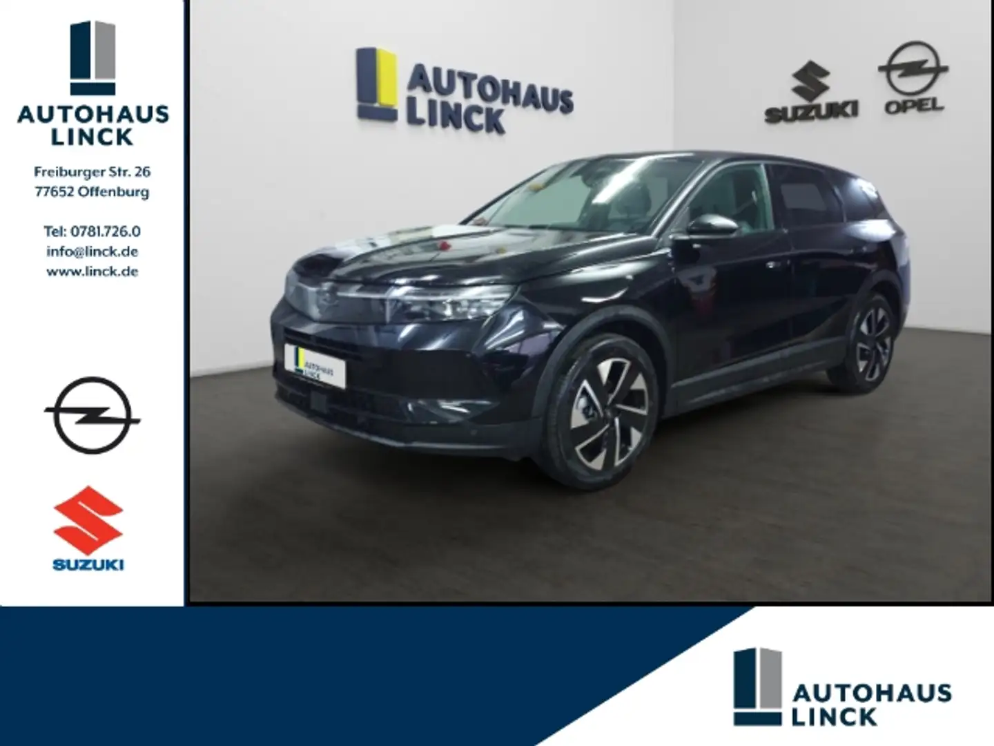 Opel Grandland 1.2 48V Mild-Hybrid 100kW GS EU6e Czarny - 1