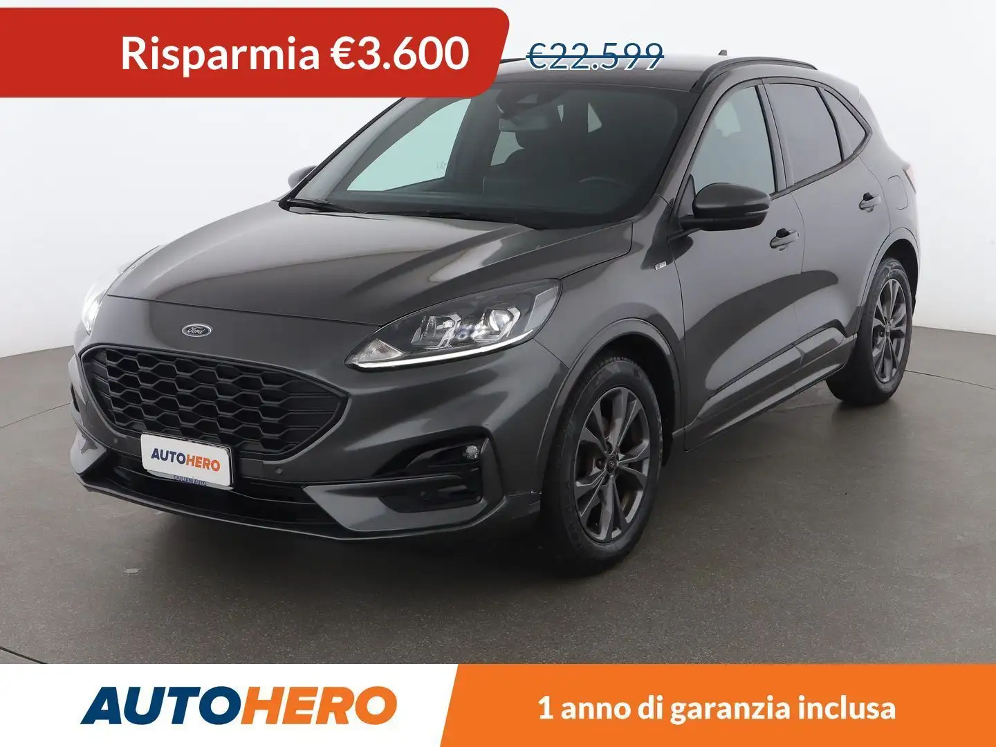 Ford Kuga 1.5 TDCi EcoBlue ST-Line 120 CV Grau - 1
