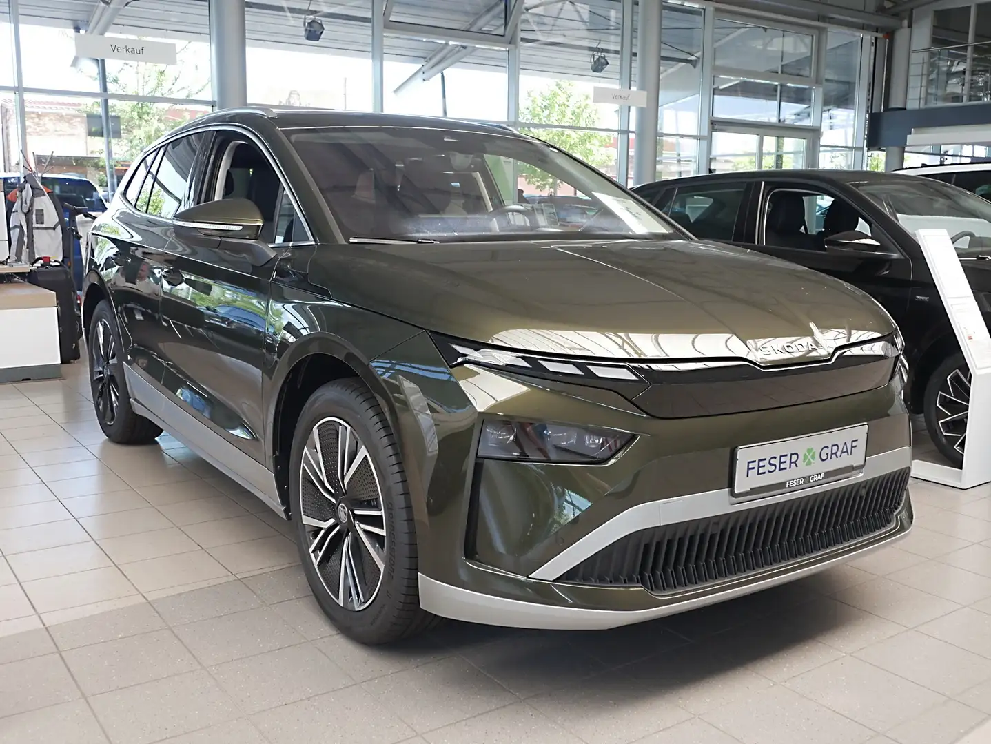 Skoda Enyaq 60 Loft Grün - 2