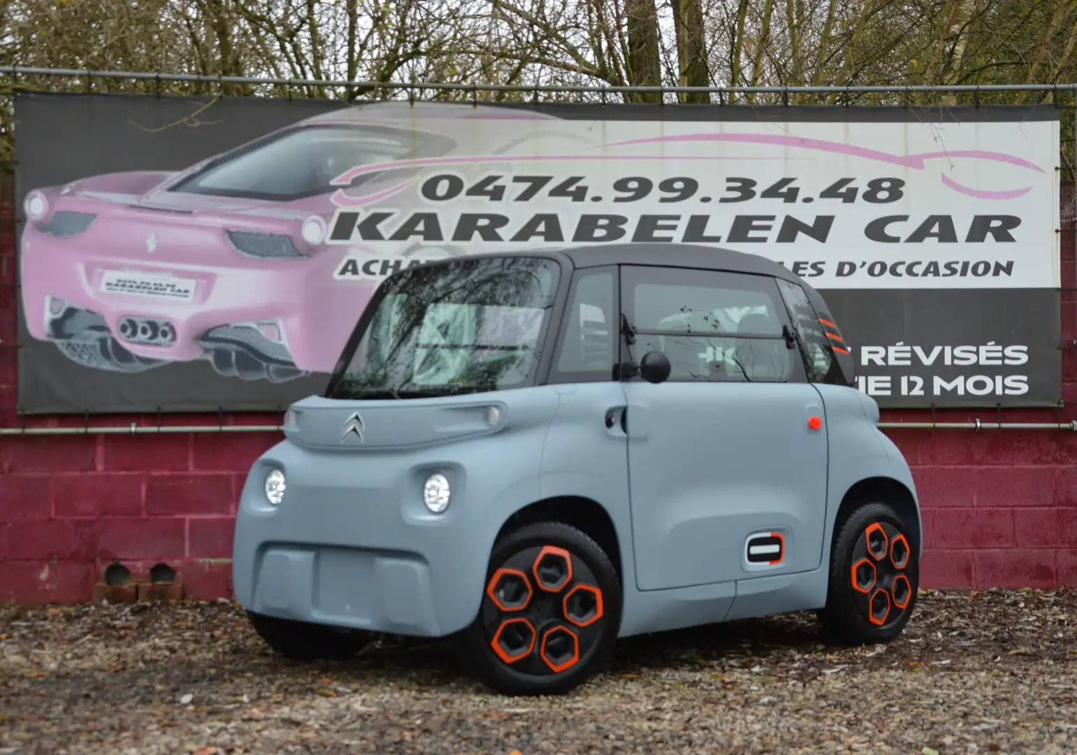 Citroen Ami POP 100% ELEC PRISE 220V SANS PERMIS NEUF 1.714KM Szürke - 1