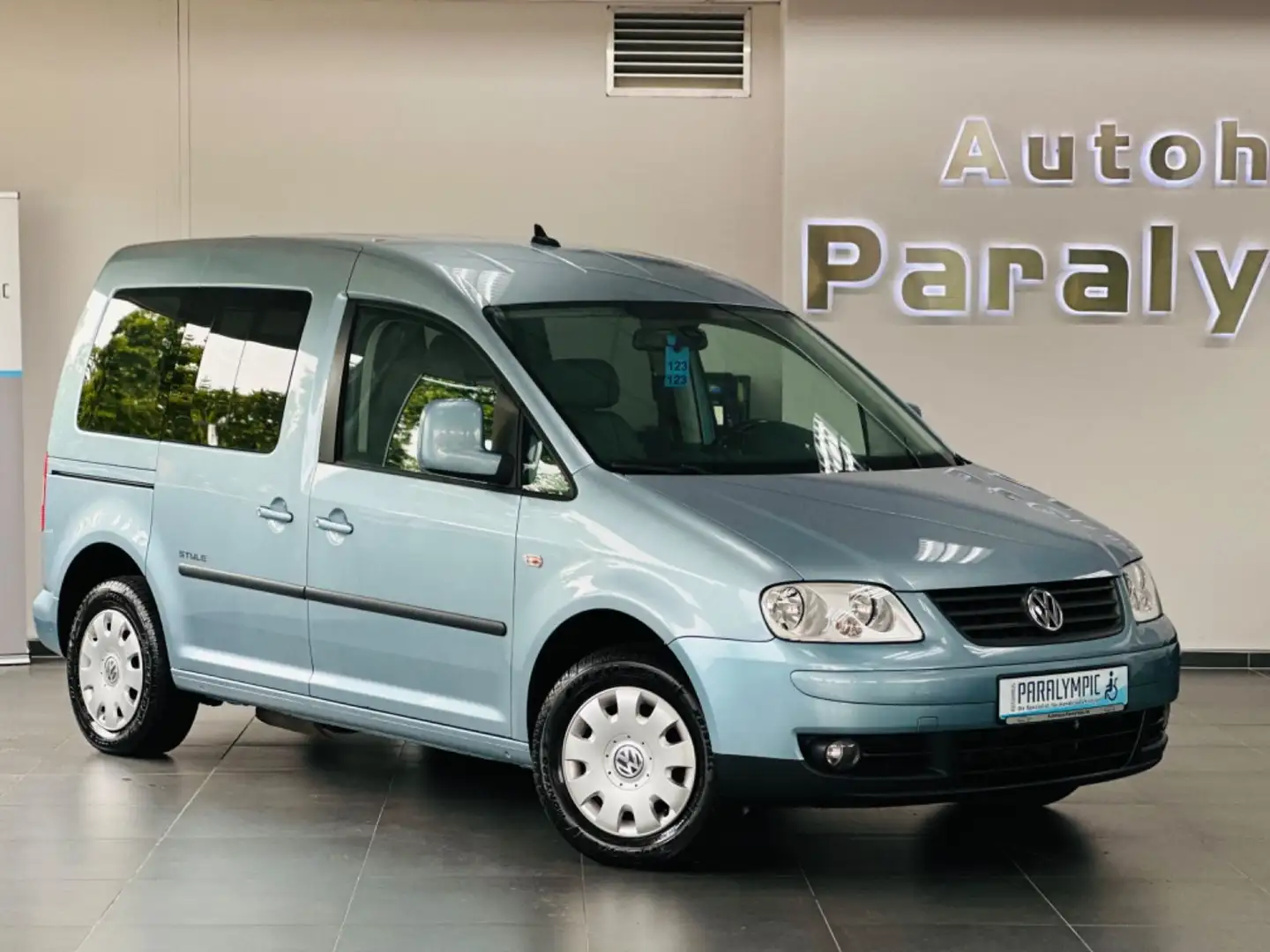Volkswagen Caddy Style TDI 1.9 DSG Behindertengerecht-Rampe Bleu - 2