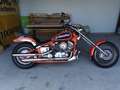 Yamaha XVS 650 AME Chopper Langgabel Drag Star Narancs - thumbnail 5
