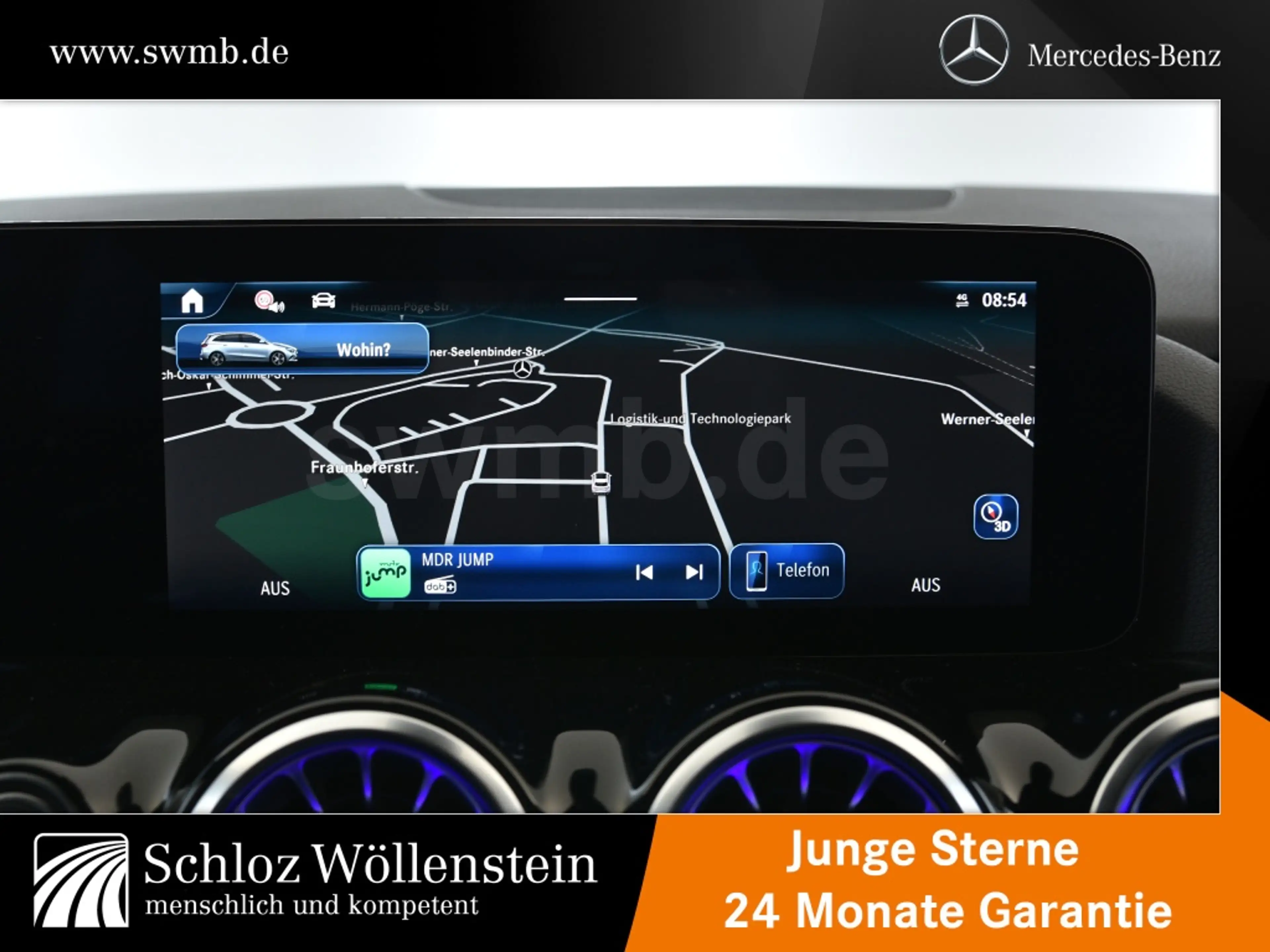 Mercedes-Benz B 220 4M AMG/Night/LED/Totw/KeylessGO/Winter-P — photo 11