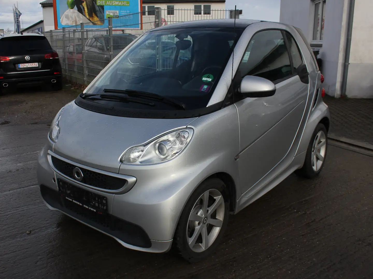 smart forTwo CDI 40kW Klima Automatik Panorama Silber - 2
