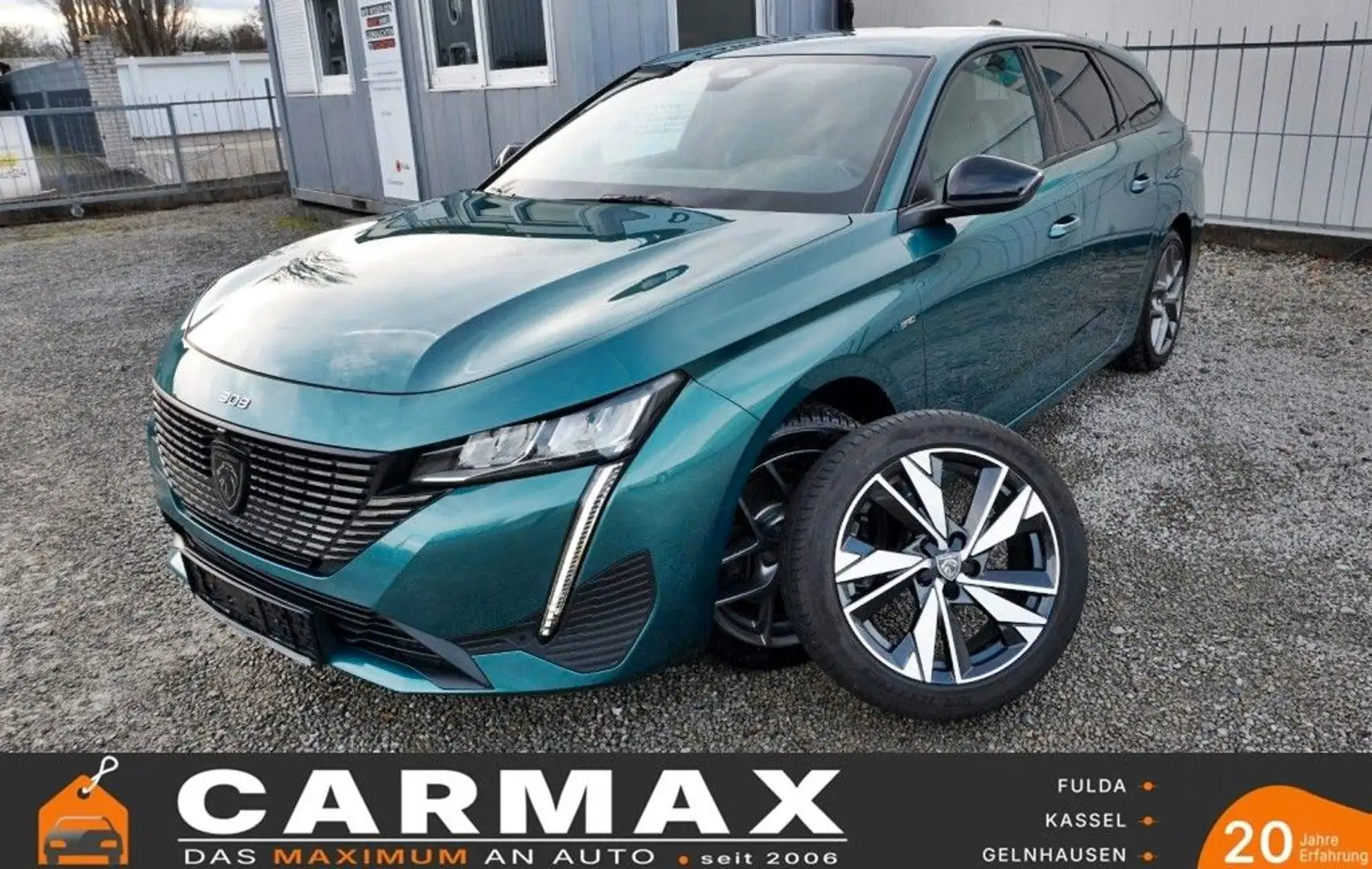 Peugeot 308 SW Hybrid 180 Allure T.Leder,Navi,LED,SH,Kam Blau - 1