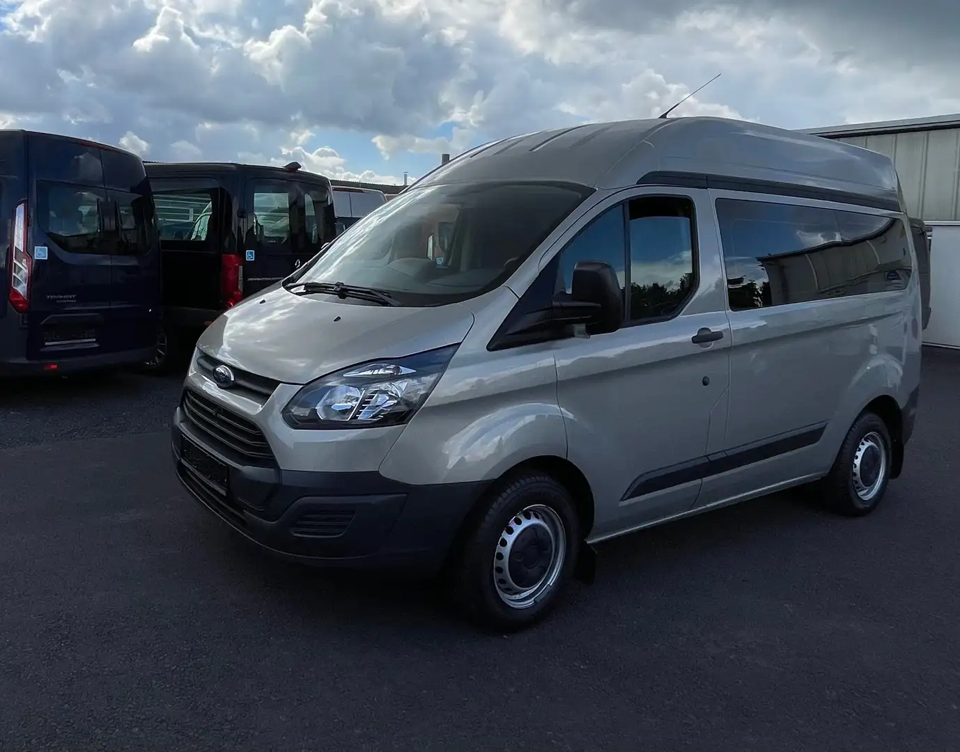Ford Transit Custom L1 H2 Behindertengerecht KLIMA Hochdach Beige - 2