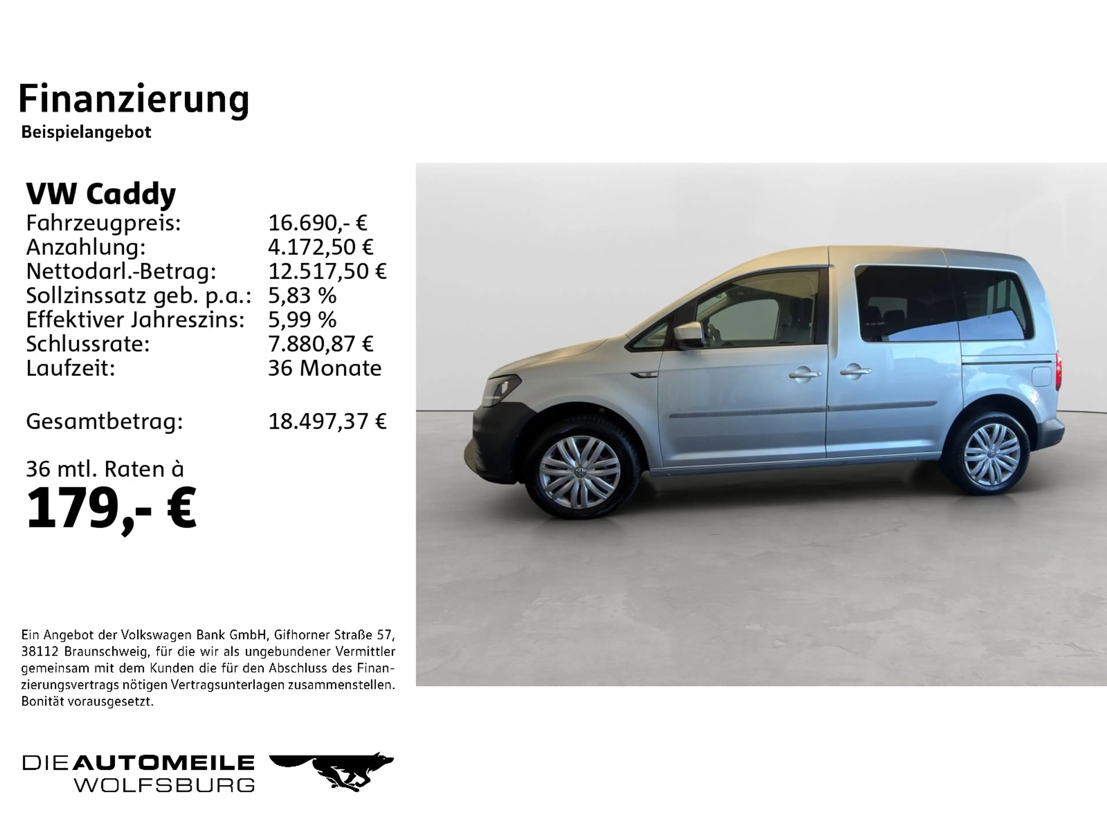 Volkswagen Caddy 1.4 TSI Trendline Tempo/Einparkhi — photo 2